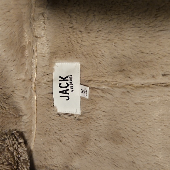 Jack by BB Dakota Beige Vest sz Med - Picture 7 of 8